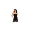Robe noire avec body intégré 